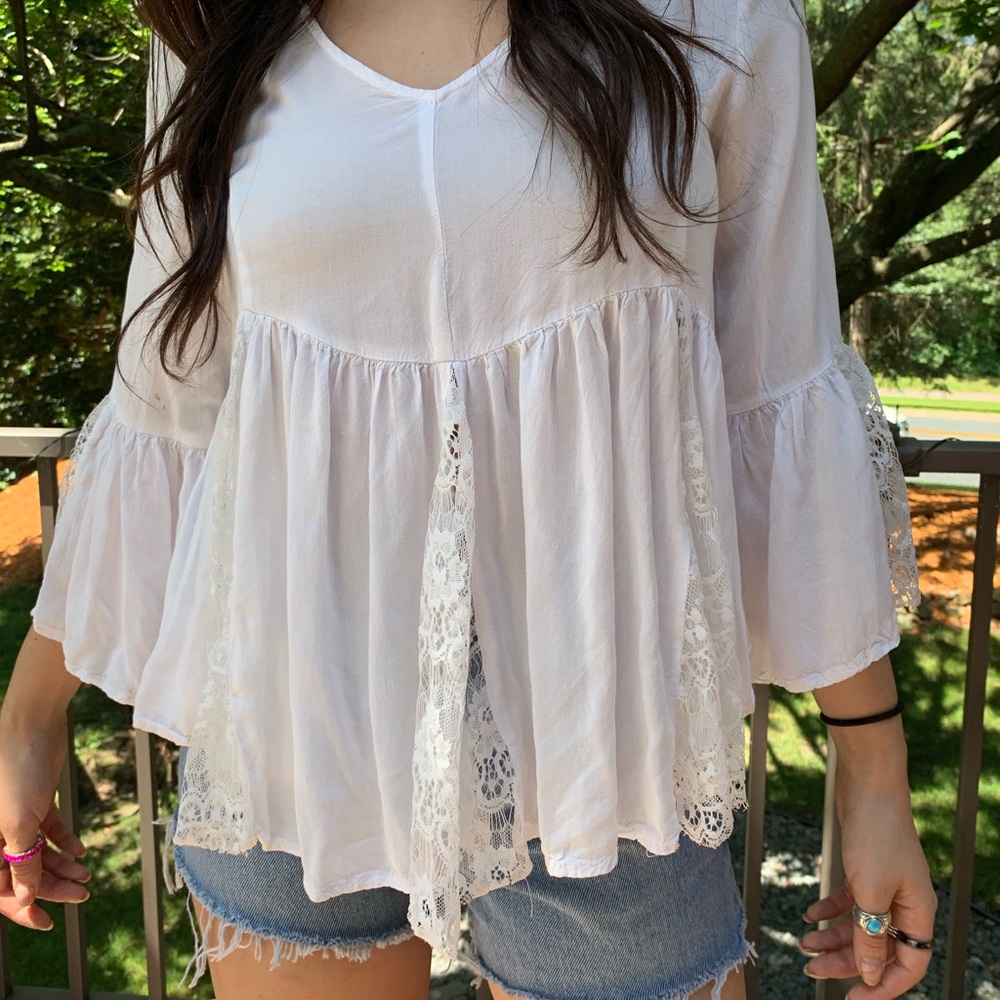 Flowy boho top